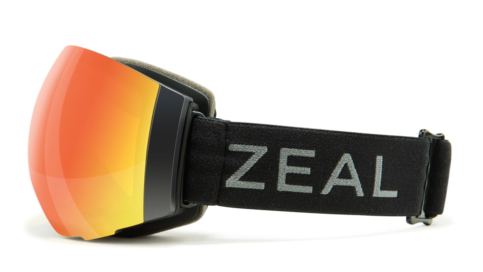 Zeal Optics Portal Goggles, Dark Night Frame, Polarized Phoenix Mirror/Sky Blue Mirror Lens, Medium, 11378
