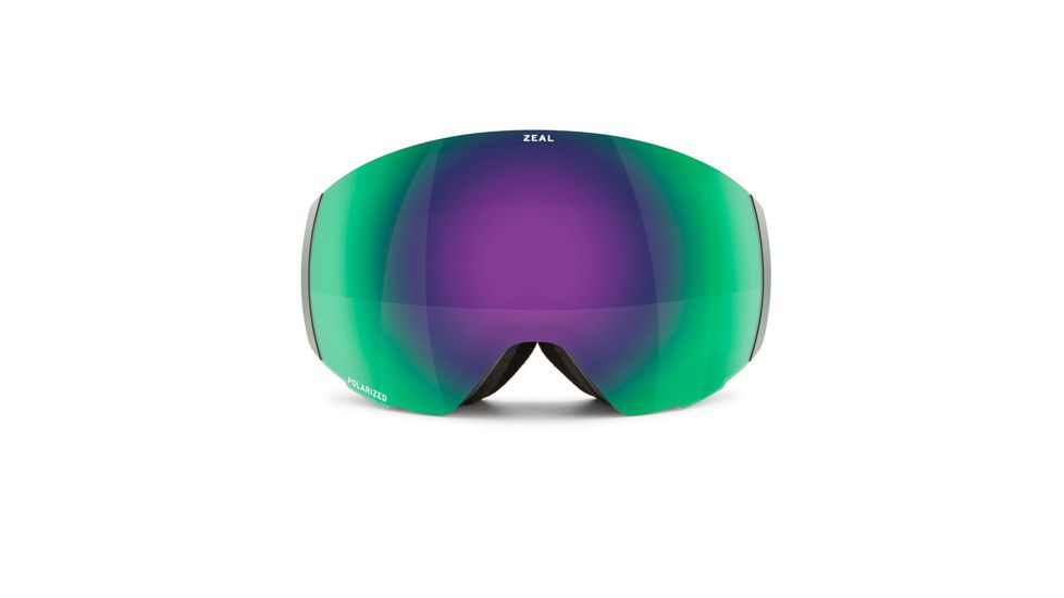 Zeal Optics Portal Goggles, Greybird Frame, Polarized Jade w/ Sky Blue Mirror Lens, 11605