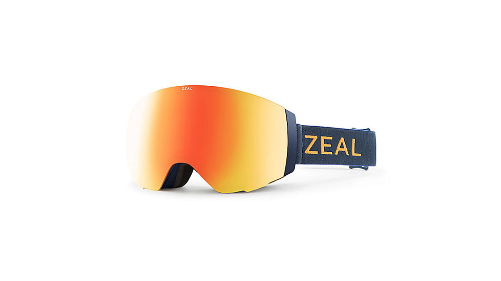 Zeal Optics Portal Goggles, Navajo Navy Frame, Phoenix Mirror/Sky Blue Mirror Lens, 11335