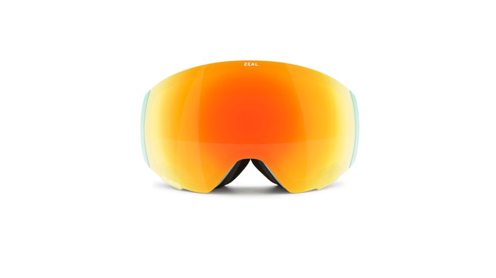 Zeal Optics Portal Goggles, Pistachio Frame, Polarized Phoenix w/ Sky Blue Mirror Lens, 11603