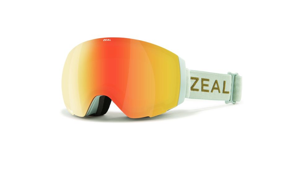 Zeal Optics Portal Goggles, Pistachio Frame, Polarized Phoenix w/ Sky Blue Mirror Lens, 11603