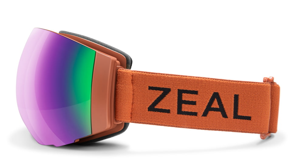 Zeal Optics Portal Goggles, Polarized Jade w/ Sky Blue Mirror Lens, Sandstone Frame, Medium, 11916