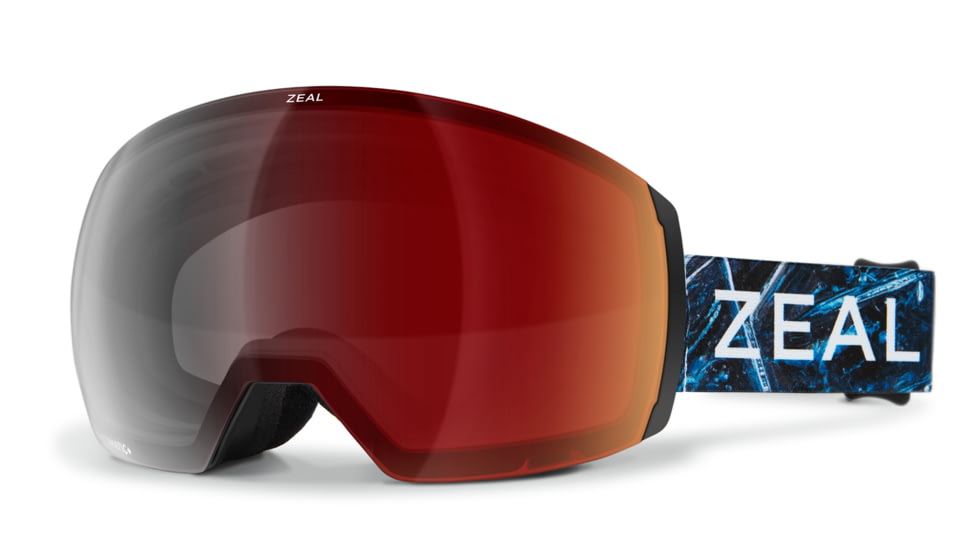 Zeal Optics Portal XL Goggles, Automatic Grey-Based Polarized Lens, Arctic Frame, Large, 11901