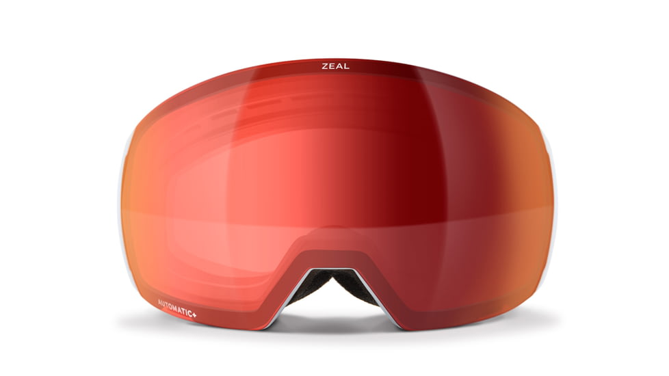 Zeal Optics Portal XL Goggles, Automatic Rose-Based Polarized Lens, Fog Frame, Large, 11903