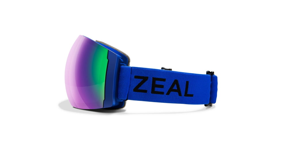 Zeal Optics Portal XL Goggles, Cobalt Frame, Jade Mirror w/ Sky Blue Mirror Lens, 11626