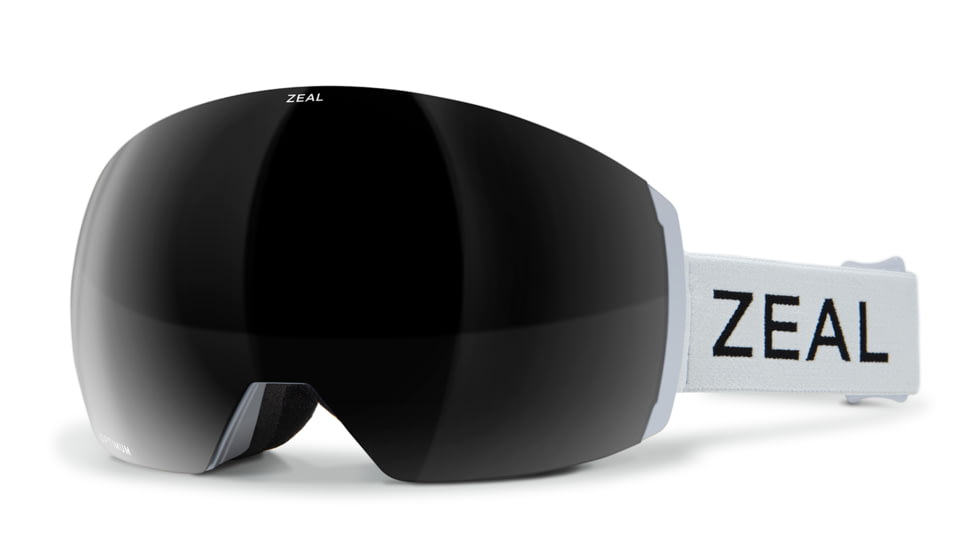 Zeal Optics Portal XL Goggles, Dark Grey Lens, Fog Frame, Large, 11908