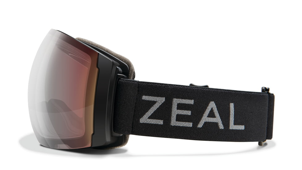 Zeal Optics Portal XL Goggles, Dark Night Frame, Automatic Grey-Base Polarized w/ Sky Blue Mirror Lens, Large, 11611