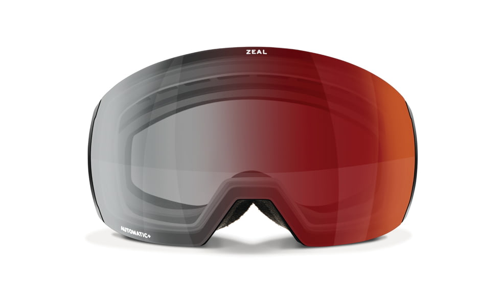 Zeal Optics Portal XL Goggles, Dark Night Frame, Automatic Grey-Base Polarized w/ Sky Blue Mirror Lens, Large, 11611