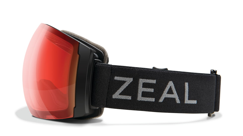 Zeal Optics Portal XL Goggles, Dark Night Frame, Automatic Rose-Base Polarized w/ Sky Blue Mirror Lens, Large, 11613