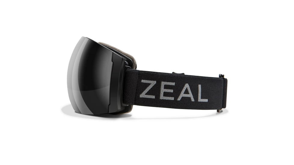 Zeal Optics Portal XL Goggles, Dark Night Frame, Dark Grey w/ Sky Blue Mirror Lens, 11620