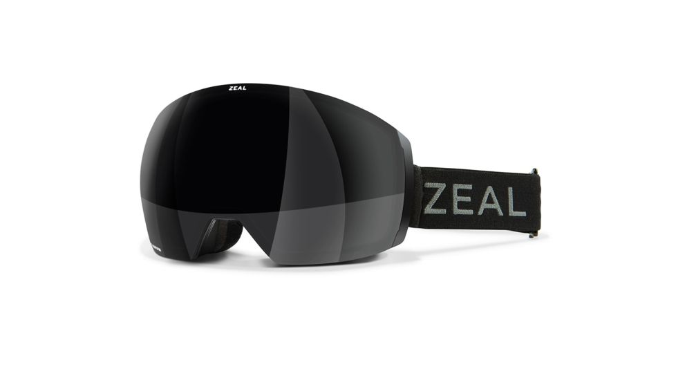 Zeal Optics Portal XL Goggles, Dark Night Frame, Dark Grey w/ Sky Blue Mirror Lens, 11620