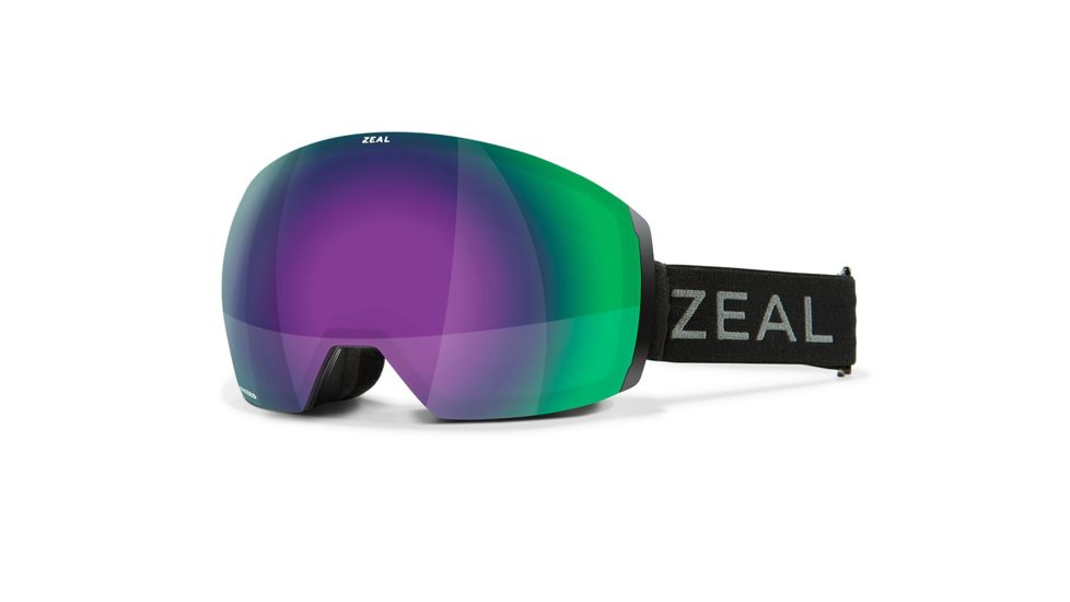 Zeal Optics Portal XL Goggles, Dark Night Frame, Polarized Jade w/ Sky Blue Mirror Lens, 11614