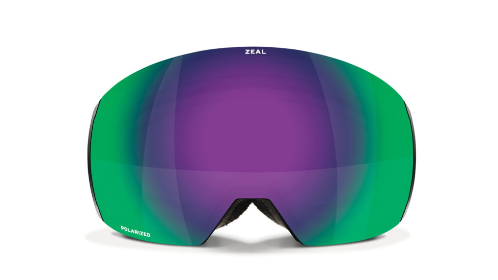 Zeal Optics Portal XL Goggles, Dark Night Frame, Polarized Jade w/ Sky Blue Mirror Lens, Large, 11614