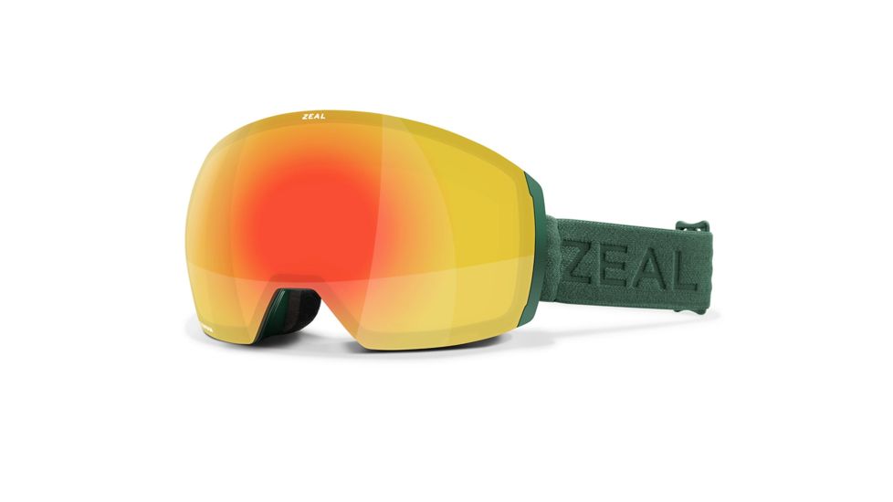 Zeal Optics Portal XL Goggles, Pine Frame, Phoenix Mirror w/ Sky Blue Mirror Lens, 11628