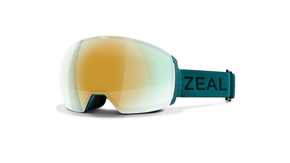 Zeal Optics Portal XL Goggles, Teal Frame, Alchemy Mirror w/ Sky Blue Mirror Lens, 11625