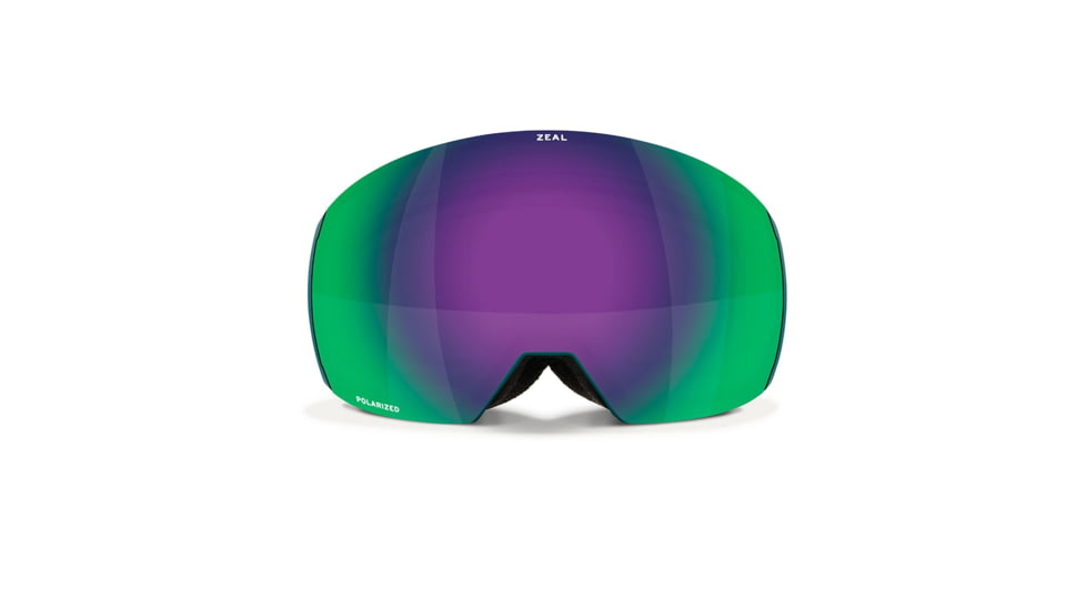 Zeal Optics Portal XL Goggles, Teal Frame, Polarized Jade w/ Sky Blue Mirror Lens, 11623