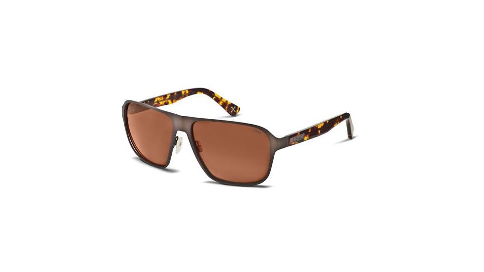 Zeal Optics Riviera Sunglasses, Copper Frame and Polarized Copper Lens 10727
