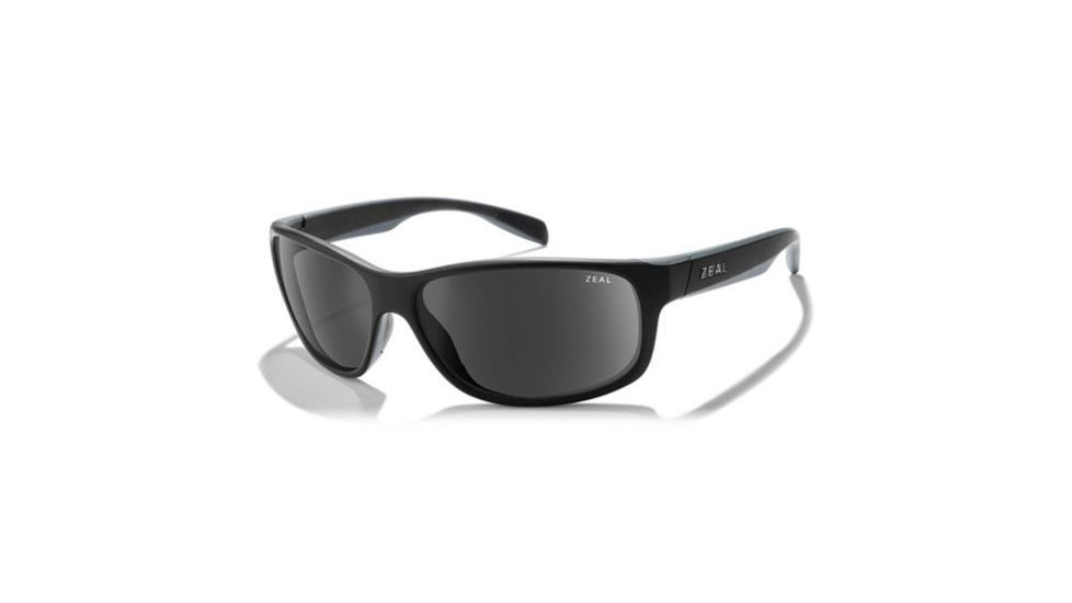 Zeal Optics Sable Polarized Sunglasses, Matte Black 11436