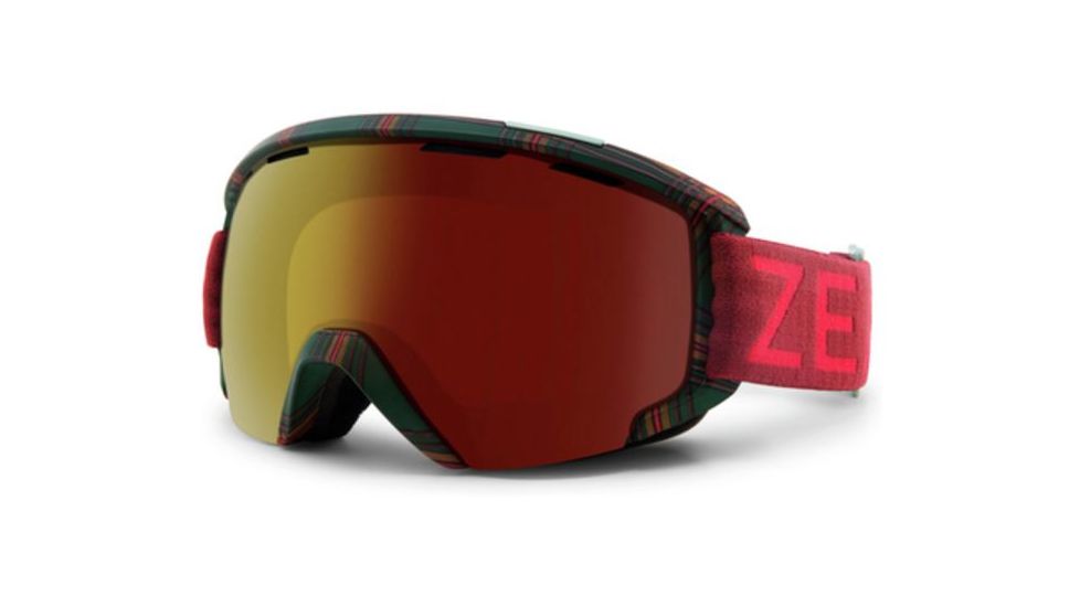 Zeal Optics Slate Goggles, Highland Tartan Frame, Automatic Plus Lens, Polarized, Photochromic, 11129