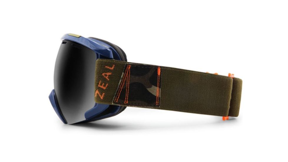 Zeal Optics Slate Goggles, Meridian Blue Frame, Dark Grey Polarized Lens, Polarized, 11133