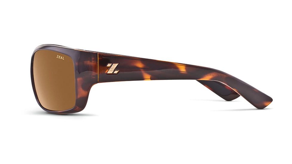 Zeal Optics Tracker Sunglasses - Barreled Bourbon Frame,Polarized Copper Lens 10960
