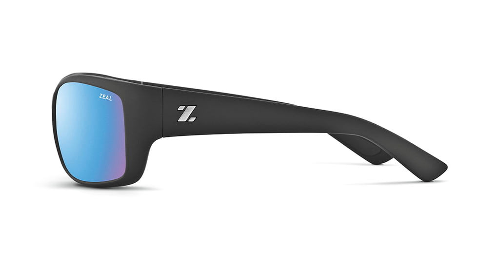Zeal Optics Tracker Sunglasses - Tactical Black Frame,Polarized Blue Bird HT Lens 10958