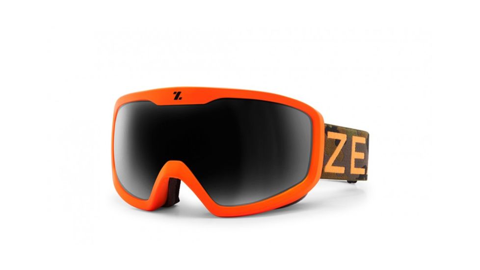 Zeal Optics Tramline Goggles,Blaze Camo Frame,Dark Grey Polarized Lens 10815