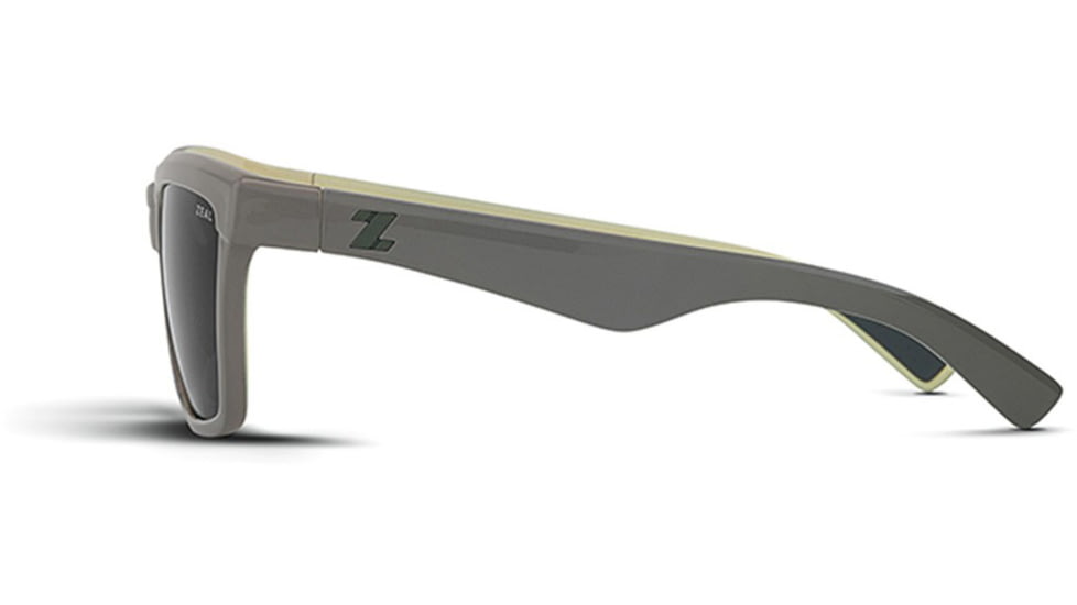 Zeal Optics Kennedy Sunglasses English Grey Frame, Dark Grey Lenses, Polarized 10650