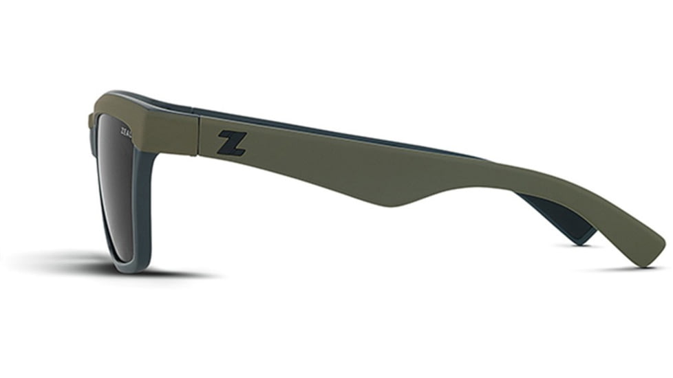Zeal Optics Kennedy Sunglasses Matte Fatigue Frame, Dark Grey Lenses, Polarized 10649