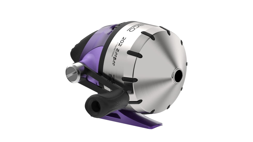 Zebco 202 ZeeBee Spincast Reel and Rod Combo, 5ft 6in Rod, Med-Light, Mod-Fast, SZ 30 Reel, RH Retrieve, 29-PC Eagle Claw Tackle Kit, Purple, 202ZB2EC562ML.FB4