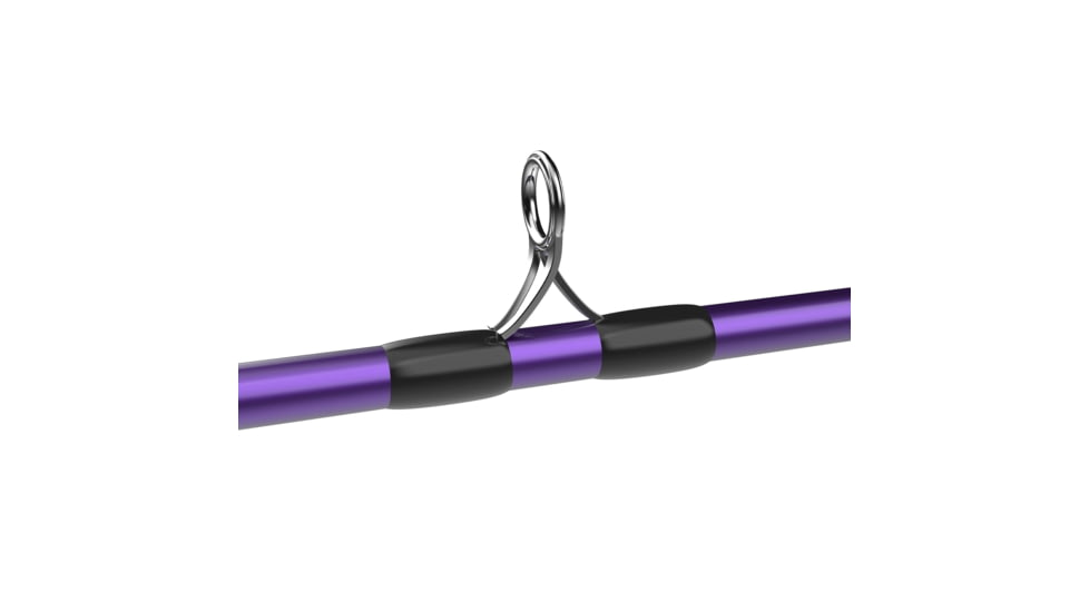 Zebco 202 ZeeBee Spincast Reel and Rod Combo, 5ft 6in Rod, Med-Light, Mod-Fast, SZ 30 Reel, RH Retrieve, 29-PC Eagle Claw Tackle Kit, Purple, 202ZB2EC562ML.FB4