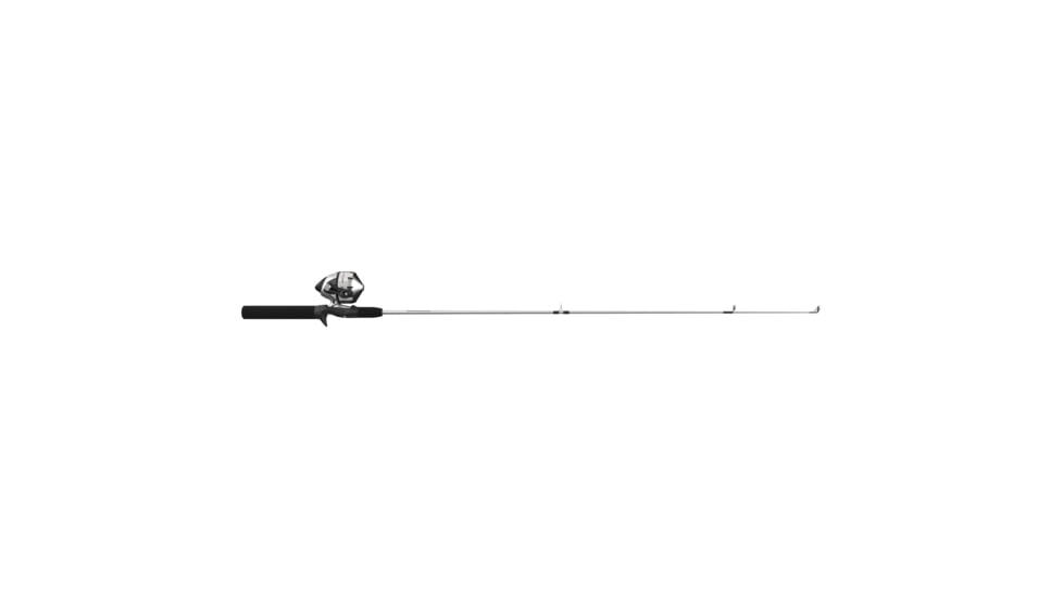 Zebco 202 ZeeBee Spincast Reel and Rod Combo, 5ft 6in Rod, Med-Light, Mod-Fast, SZ 30 Reel, RH Retrieve, 29-PC Eagle Claw Tackle Kit, Silver/Black, 202ZB1EC562ML.FB4