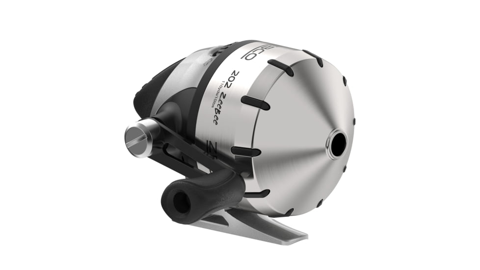 Zebco 202 ZeeBee Spincast Reel and Rod Combo, 5ft 6in Rod, Med-Light, Mod-Fast, SZ 30 Reel, RH Retrieve, 29-PC Eagle Claw Tackle Kit, Silver/Black, 202ZB1EC562ML.FB4