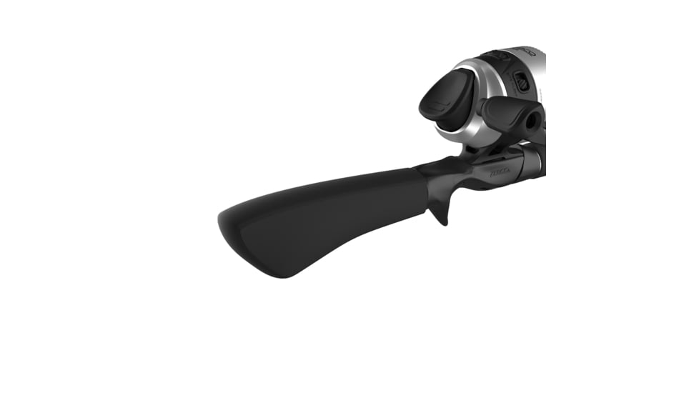 Zebco 33 Dock Spincast Reel and Rod Combo, 42in 1-PC Z-Glass Rod w/ EVA Handle, QuickSet Anti-Reverse Reel w/ Bite Alert, Silver, 33DOCK421MLB.NS4