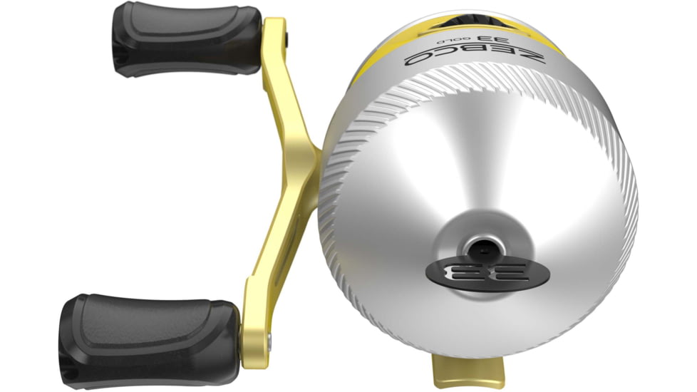 Zebco 33 Gold Spincasting Reel, 4.1:1, 2+1, Ambidextrous, 33NGold.CP3