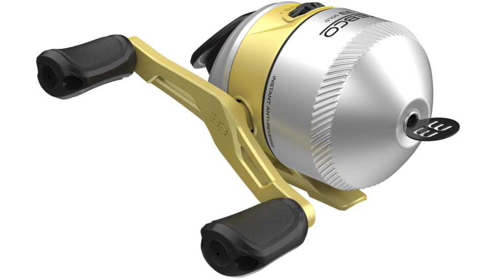 Zebco 33 Gold Spincasting Reel, 4.1:1, 2+1, Ambidextrous, 33NGold.CP3