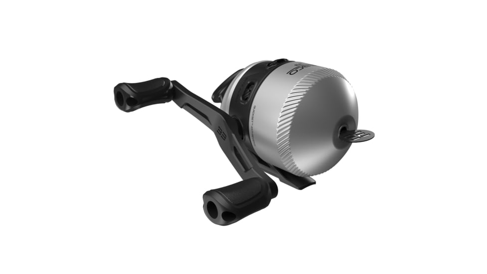 Zebco 33 Spincast Reel and Rod Combos, 2-Pack, 5ft 6in 2-PC Fiberglass Rods w/ EVA Handle, QuickSet Anti-Reverse Reels w/ Bite Alert, 1-Pink, 1-Black, 33NHH.BP4