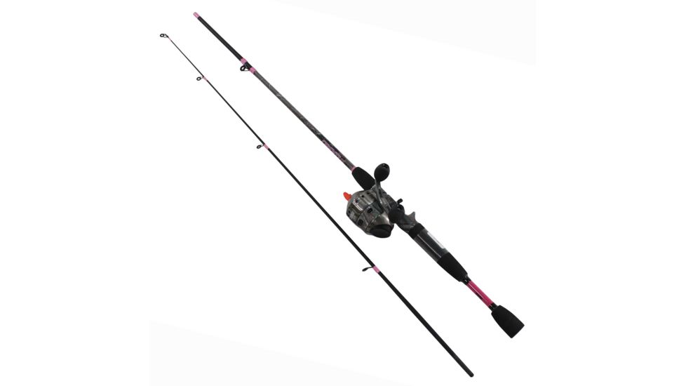 Zebco 33 LADIES CAMO 6' 2PC MED SPINCAST COMBO 33LCAMO602M.10.NS4
