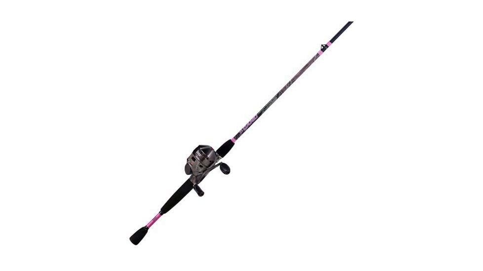 Zebco 33 LADIES CAMO 6' 2PC MED SPINCAST COMBO 33LCAMO602M.10.NS4