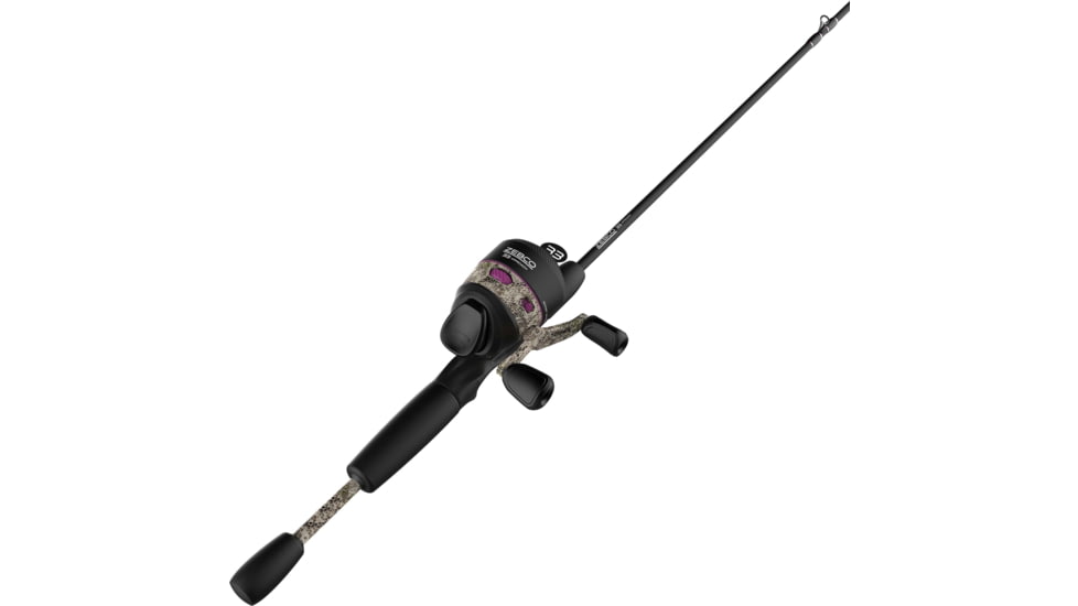 Zebco 33 Lady Camo 2 Piece Medium Spincast Combo 10lb, 6ft, 33LCAMO602MA.NS4