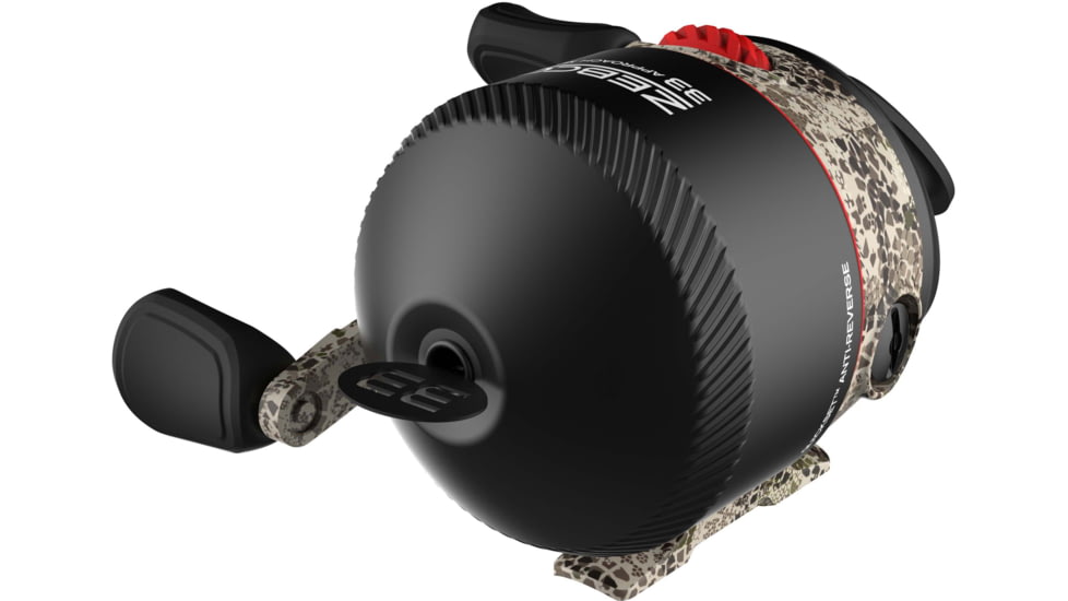 Zebco 33 Max Camo Spincast Combo, Metal Reel Bite Alert, w/ 2 Piece, Medium-Heavy Rod, 33MXCAMO662MHA.NS4