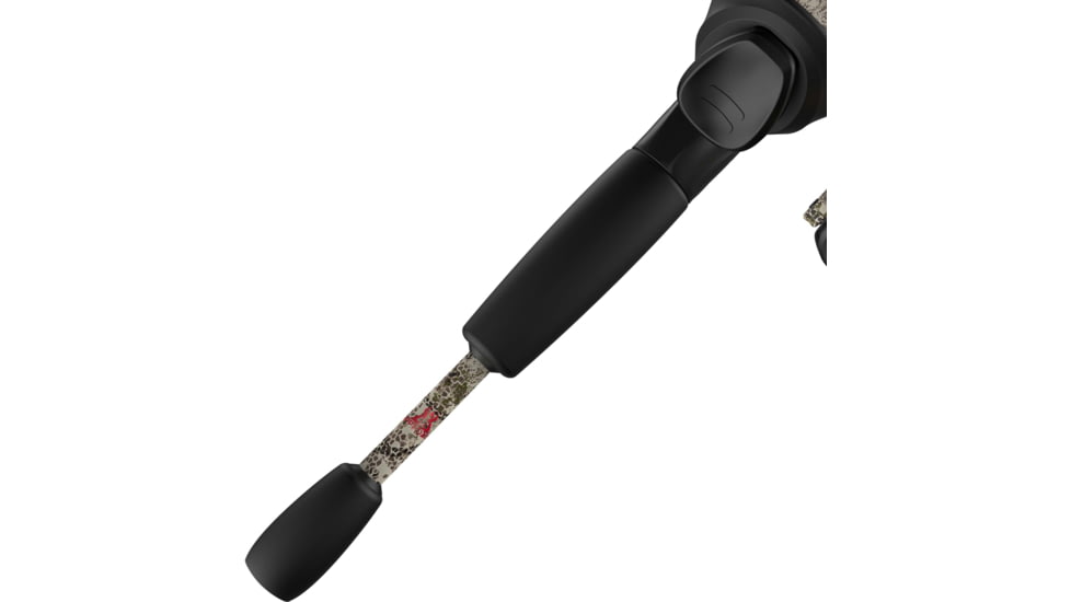 Zebco 33 Max Camo Spincast Combo, Metal Reel Bite Alert, w/ 2 Piece, Medium-Heavy Rod, 33MXCAMO662MHA.NS4