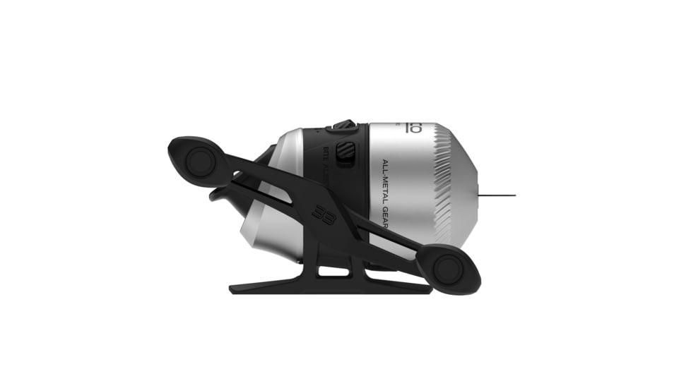 Zebco 33 Micro Bitsy Spincast Reel and Rod Combo, 6ft 6in 2-PC Telescopic Rod, Ultra-Light, Mod-Fast, Pre-Spooled w/ 4lb Line, 17-PC Tackle, Silver, 33MCSKB662UL.FB4