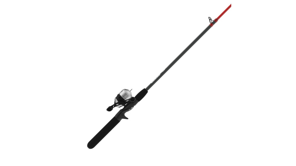 Zebco 33 Micro Bitsy Spincast Reel and Rod Combo, 6ft 6in 2-PC Telescopic Rod, Ultra-Light, Mod-Fast, Pre-Spooled w/ 4lb Line, 17-PC Tackle, Silver, 33MCSKB662UL.FB4