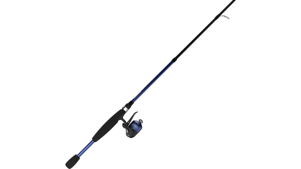Zebco 33 Micro Customz 2 Piece Ml Triggerspin Combo 4lb, Blue, 5ft, 0014-3949-BLUE
