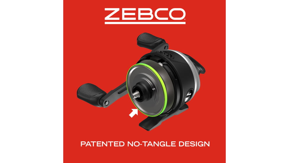 Zebco 33 Micro Triggerspin Spincast Reel and Telescopic Rod Combo, Extendable 19in to 5ft Telescopic Pole, QuickSet Anti-Reverse Reel w/ Bite Alert, Silver/Black, 33MTN505ULTEL.FB4