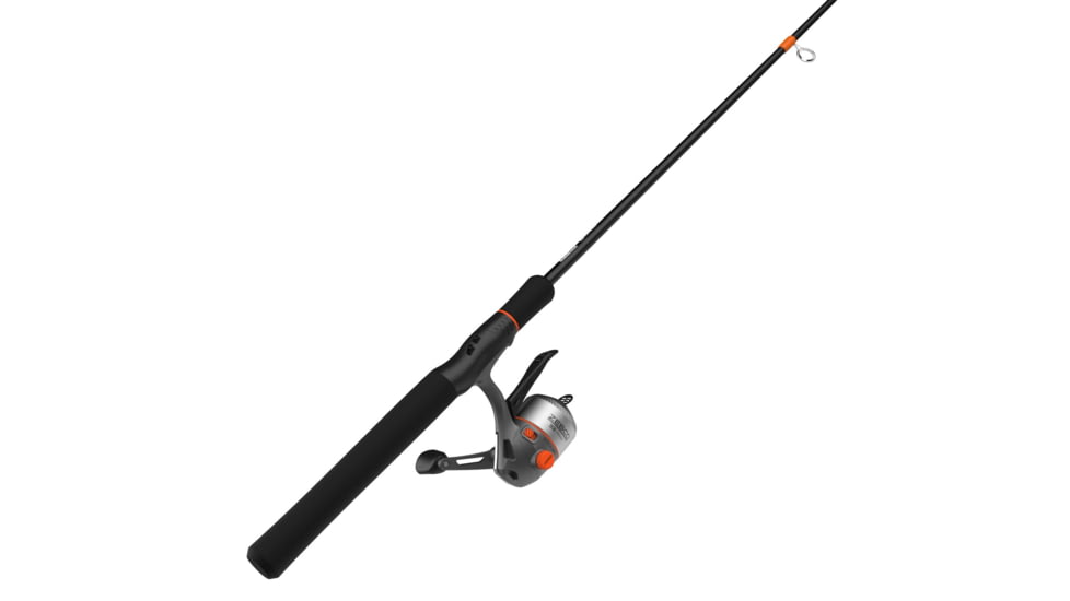 Zebco 33 Micro Trigger Spincast Reel and Rod Combo, 6ft 6in 2-PC Telescopic Rod, Ultra-Lt, Mod, SZ 10 Reel, 4.3-1 Ratio, 23-PC Mr. Crappie Tackle Kit, Silver, 33MTMC662UL.FB4
