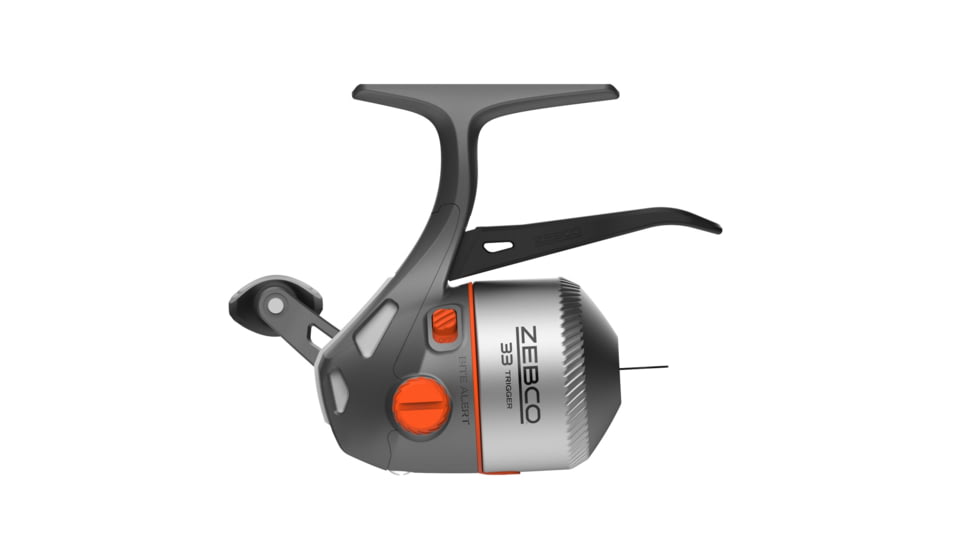 Zebco 33 Micro Trigger Spincast Reel and Rod Combo, 6ft 6in 2-PC Telescopic Rod, Ultra-Lt, Mod, SZ 10 Reel, 4.3-1 Ratio, 23-PC Mr. Crappie Tackle Kit, Silver, 33MTMC662UL.FB4