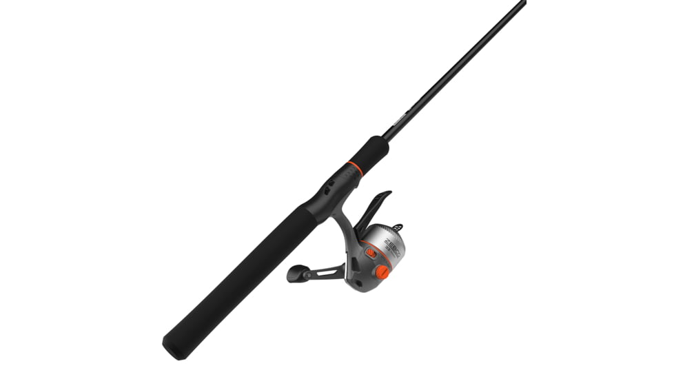 Zebco 33 Micro Adventure Trigger Spincast Reel and Rod Combo, 36in Telescopic Rod, Ultra-Light, Moderate, Solid Fiberglass Tip, Micro 33 Reel, Silver/Green, 33MTN3ULTEL.FB4