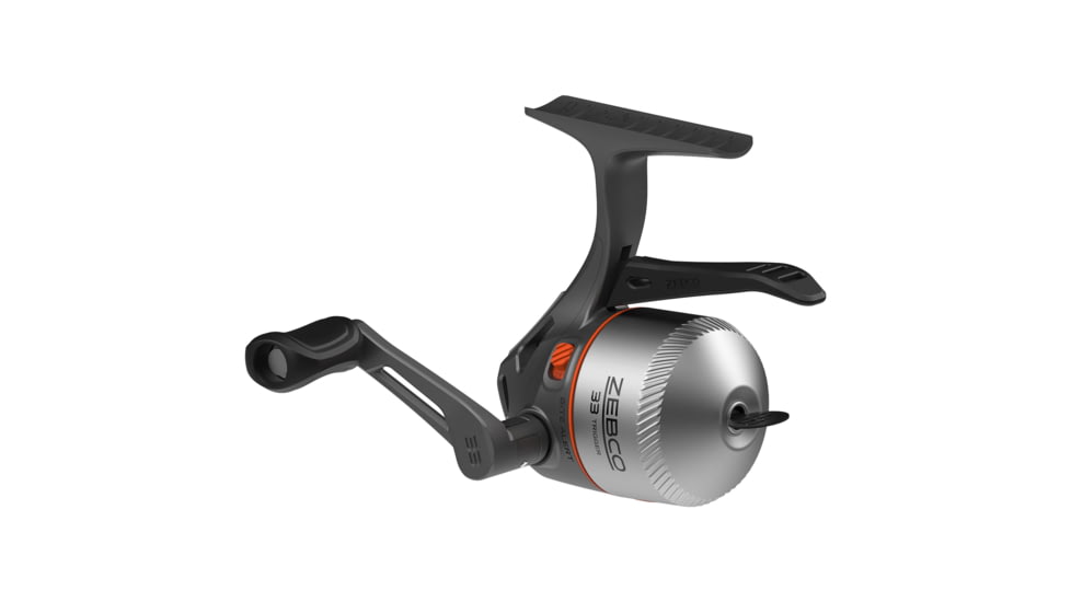 Zebco 33 Micro Adventure Trigger Spincast Reel and Rod Combo, 36in Telescopic Rod, Ultra-Light, Moderate, Solid Fiberglass Tip, Micro 33 Reel, Silver/Green, 33MTN3ULTEL.FB4